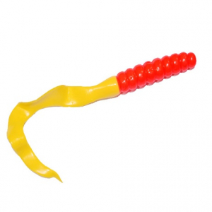 Твистер Jenzi Lose Jap-Rot/Gelb 25см