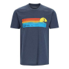 Футболка Simms Sunset T-Shirt, Navy Heather M